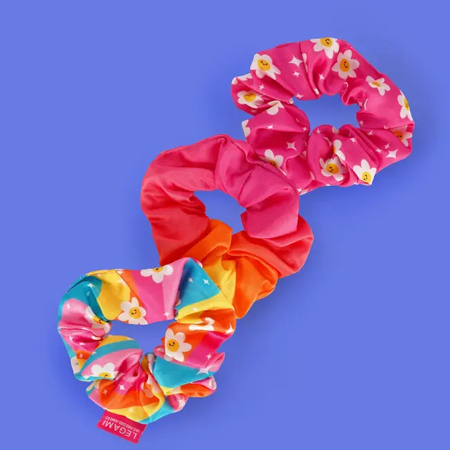 Legami Daisy - Set 3 Scrunchies
