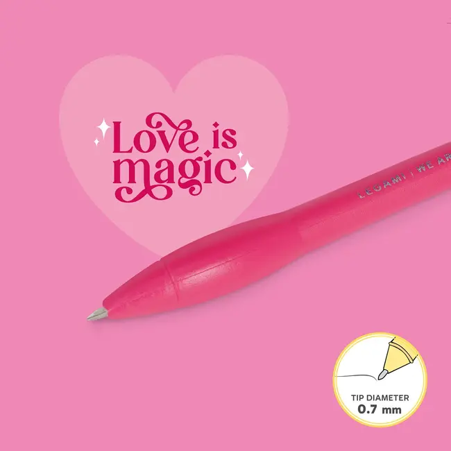 Legami Light Up Pen - Love is in the Air