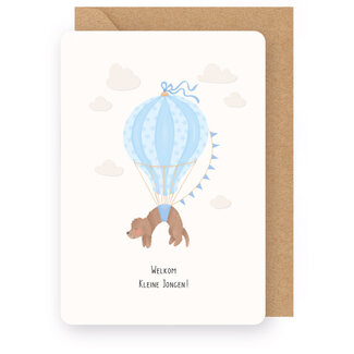 Enfant Terrible Wenskaart - Welkom Kleine Jongen!