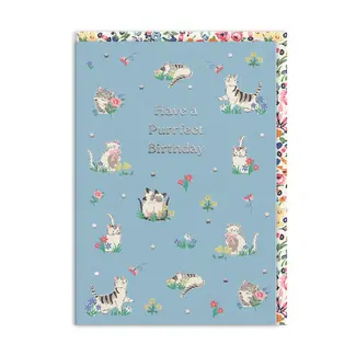 Cath Kidston Wenskaart - Have a Purrfect Birthday