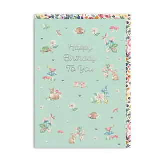 Cath Kidston Wenskaart - Happy Birthday to You