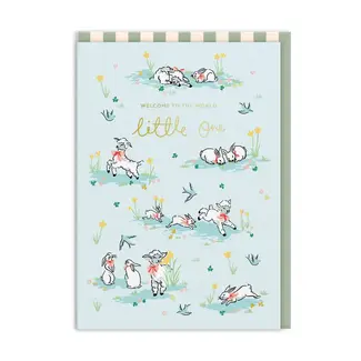 Cath Kidston Wenskaart - Welcome to the World Little One
