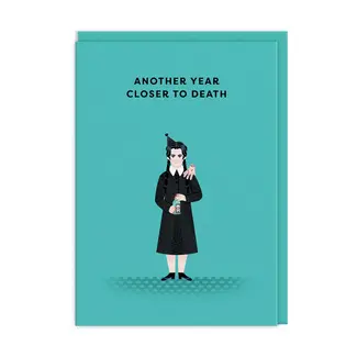 Enfant Terrible Wenskaart - Wednesday Addams