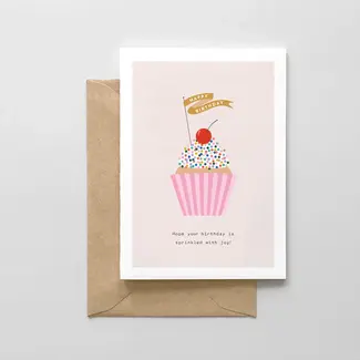 Enfant Terrible Wenskaart - Hope your Birthday is Sparkled with Joy