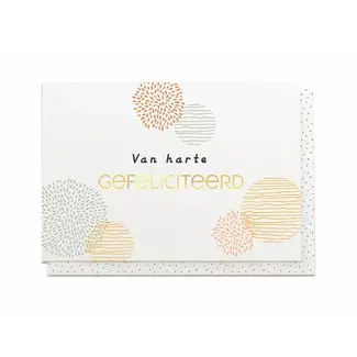 Enfant Terrible Wenskaart - Van Harte Gefelicteerd