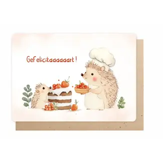 Enfant Terrible Wenskaart - Gefelicitaaaaart!