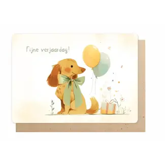 Enfant Terrible Wenskaart - Fijne Verjaardag!