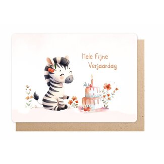 Enfant Terrible Wenskaart - Hele Fijne Verjaardag