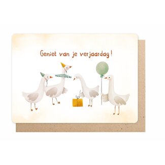 Enfant Terrible Wenskaart - Geniet van je Verjaardag