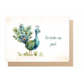 Enfant Terrible Wenskaart - Zo Trots op Jou