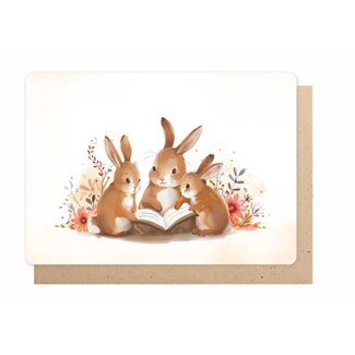 Enfant Terrible Wenskaart - Blanco