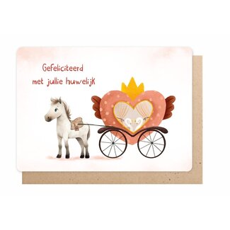 Enfant Terrible Wenskaart - Gefeliciteerd met jullie Huwelijk