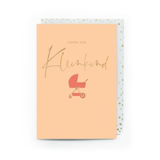 Enfant Terrible Wenskaart - Hoera een Kleinkind