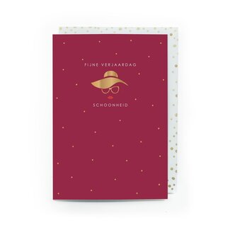 Enfant Terrible Wenskaart - Fijne Verjaardag Schoonheid