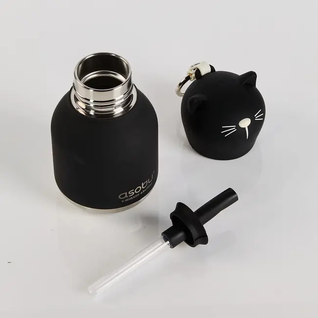 Asobu Mini Bestie Bottle to Go - Black Cat