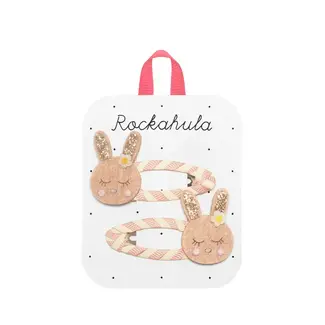 Rockahula Haarspeldjes - Stripy Bunny