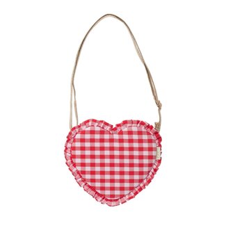 Rockahula Tas - Gingham Ruffle Love Heart