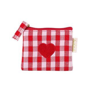 Rockahula Geldbeugel - Gingham Love Heart