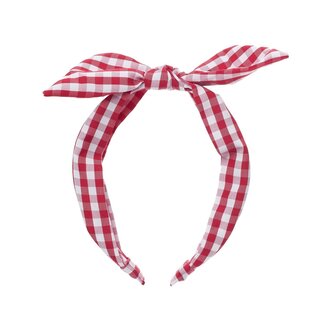 Rockahula Diadeem - School Gingham Tie Red