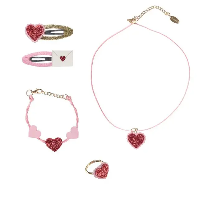 Rockahula Giftset - Love Hearts Hair & Jewellery