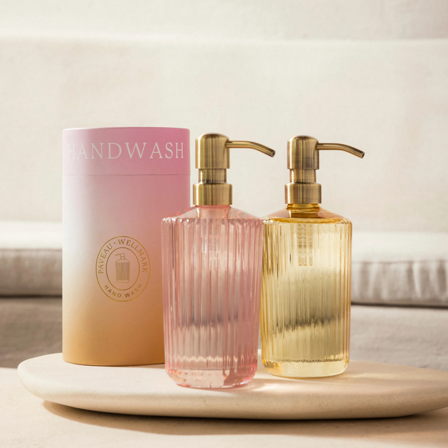 Wellmark Paveau Pink - Fresh Linen Handzeep