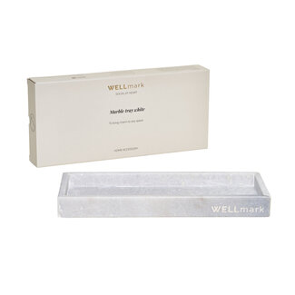 Wellmark Tray - Marble Soft White