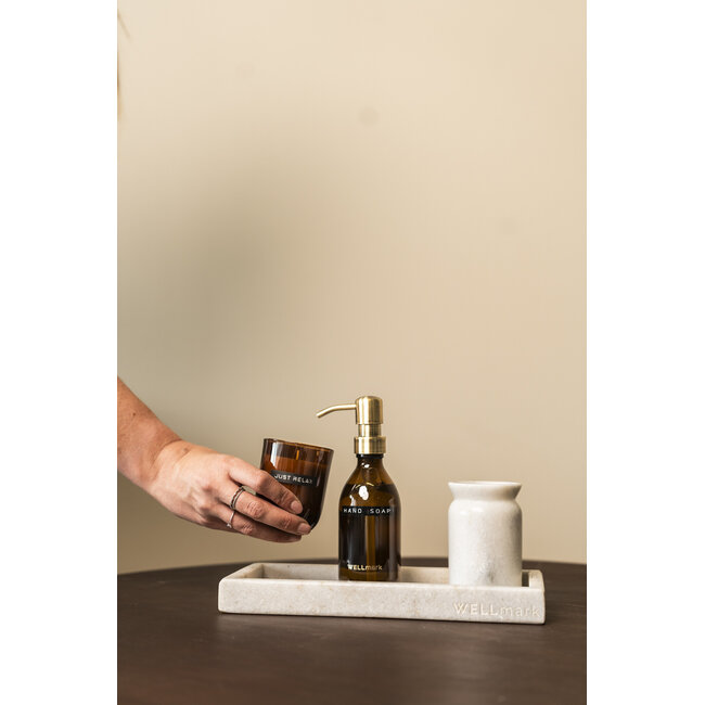 Wellmark Tray - Marble Soft White