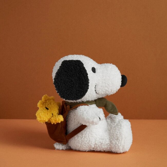 Bon Ton Toys Knuffel Snoopy - Woodstock in Backpack