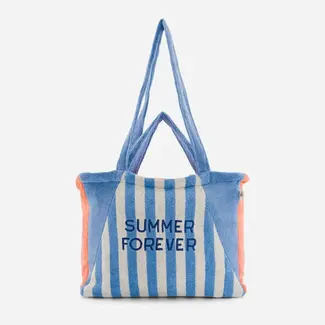 Chamaye Summer Forever - Blue - Beach Bag Small
