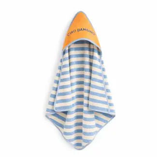 Chamaye Ciao Bambino - Blue - Baby Handdoek