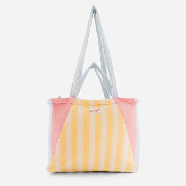 Chamaye Summer Forever - Yellow - Beach Bag Small