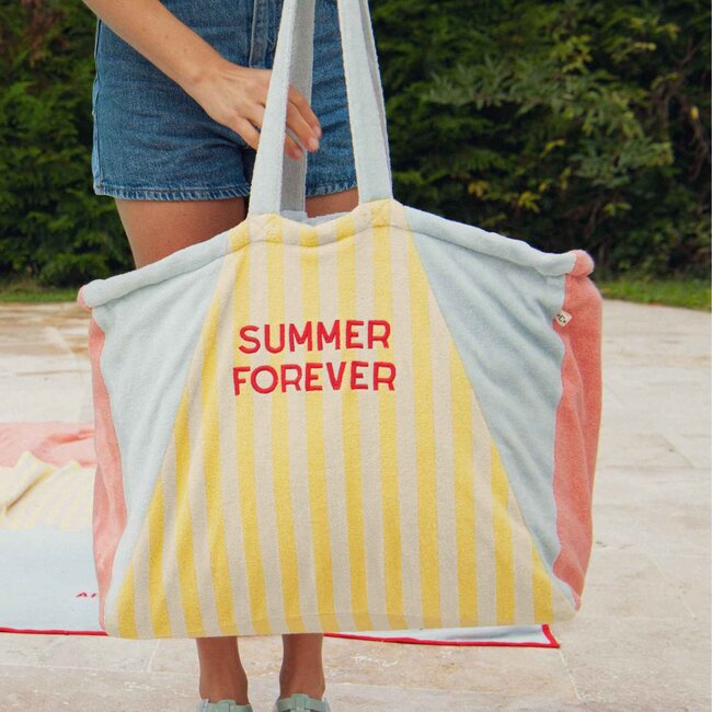 Chamaye Summer Forever - Yellow - Beach Bag Large