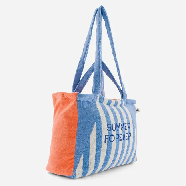 Chamaye Summer Forever - Blue - Beach Bag Small