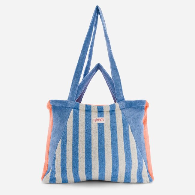 Chamaye Summer Forever - Blue - Beach Bag Small