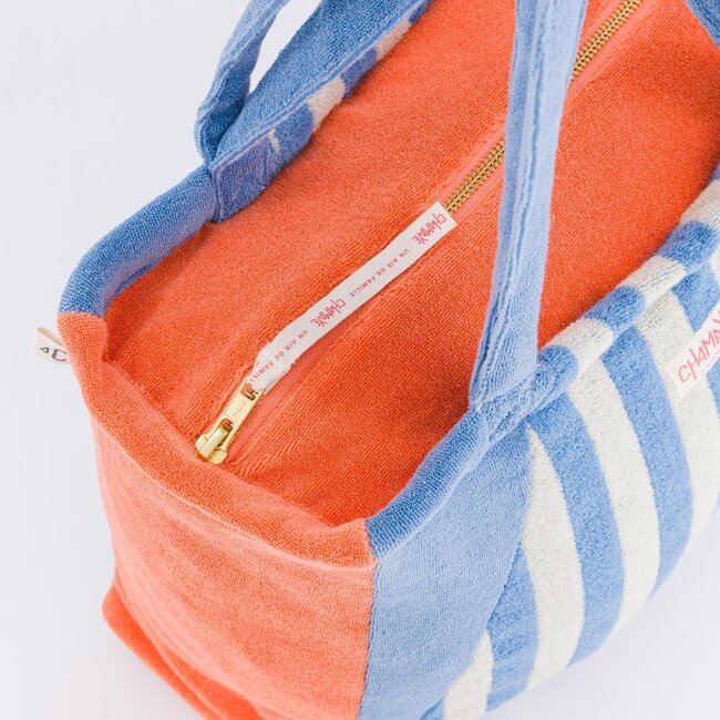 Chamaye Summer Forever - Blue - Beach Bag Small