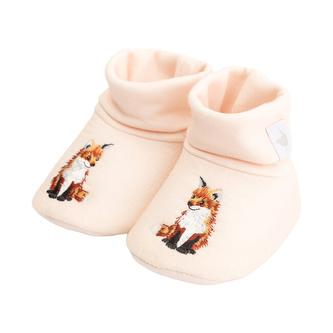 Wrendale Embroided Booties - Little Forest