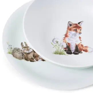 Wrendale Little Wren - Melamine Giftset Bord & Kommetje