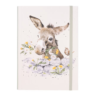 Wrendale Flexi Notebook - Donkey - Fine and Dandy
