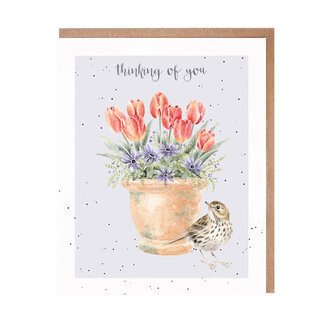 Wrendale Wenskaart - Thinking of You