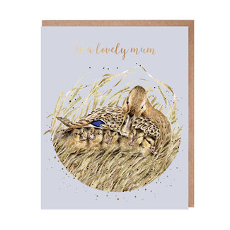 Wrendale Wenskaart - To a Lovely Mum