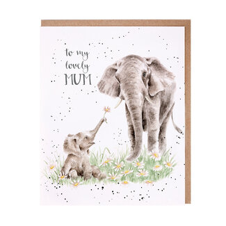 Wrendale Wenskaart - Lovely Mum