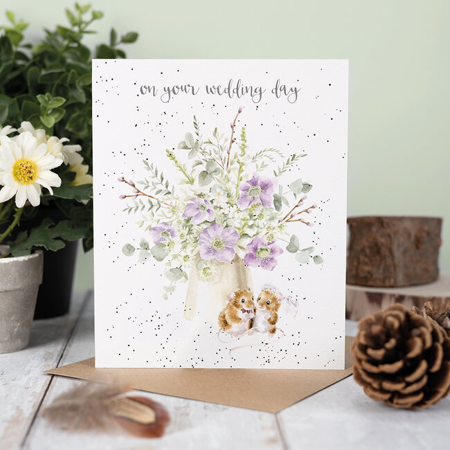 Wrendale Wenskaart - On your Wedding Day