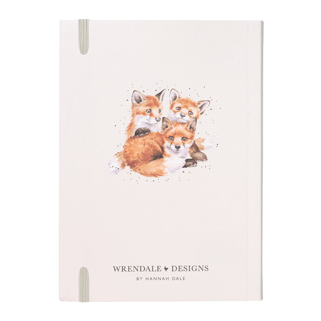 Wrendale Flexi Notebook - Fox - Under the Oak Tree