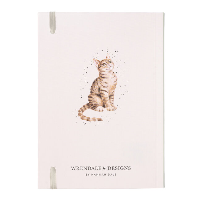 Wrendale Flexi Notebook - Cat - Hide & Squeak