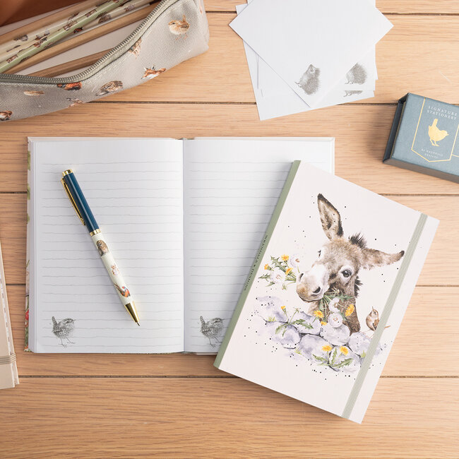Wrendale Flexi Notebook - Donkey - Fine and Dandy