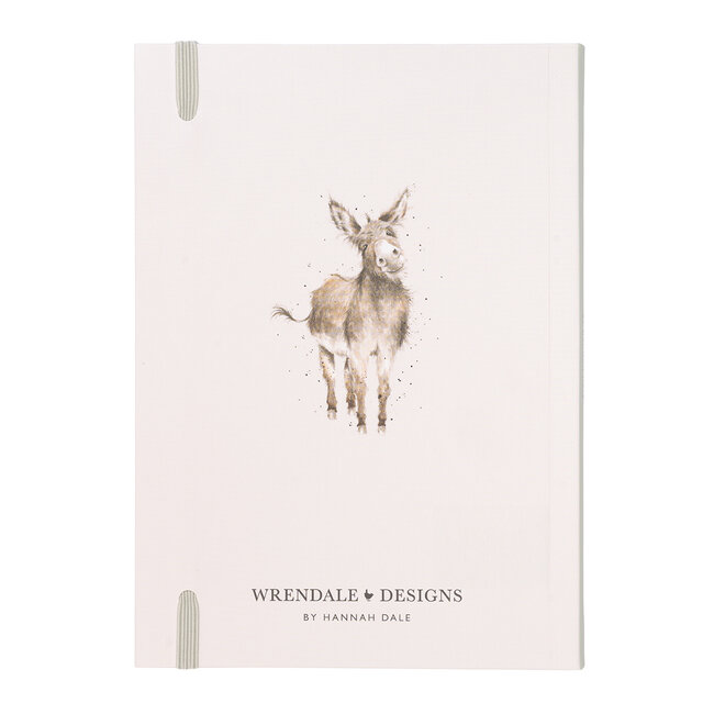 Wrendale Flexi Notebook - Donkey - Fine and Dandy