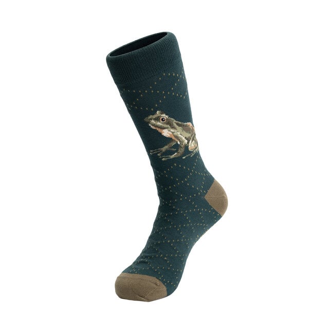 Wrendale Sokken Heren - The Happy Frog