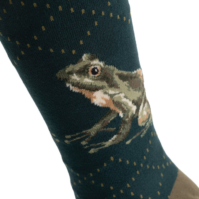 Wrendale Sokken Heren - The Happy Frog