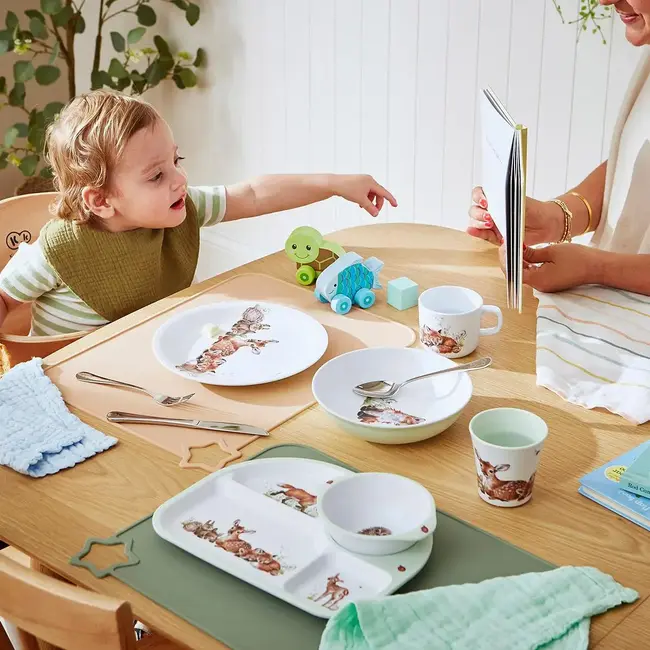 Wrendale Little Wren - Melamine Giftset Bord & Kommetje