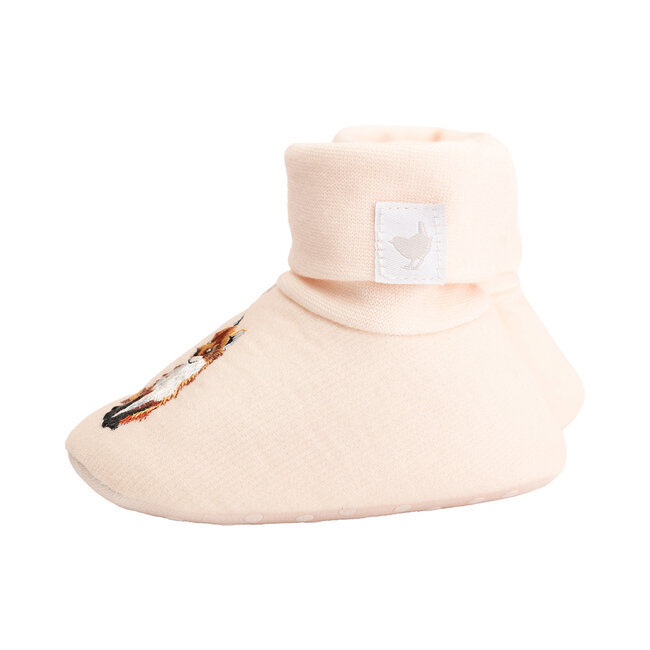 Wrendale Embroided Booties - Little Forest